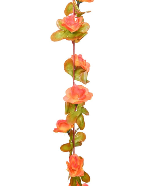 Загрузите изображение в средство просмотра галереи, Ghirlande de flori artificiale, 6 buc., portocaliu, 250 cm - Lando
