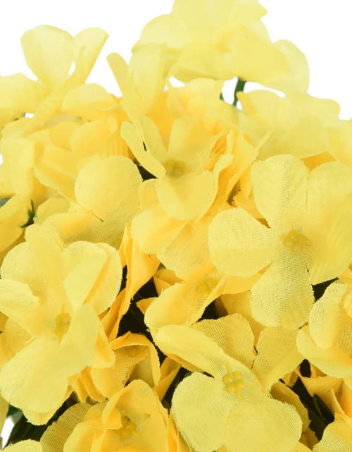 Încărcați imaginea în vizualizatorul Galerie, Ghirlande de flori artificiale, 3 buc., galben, 85 cm - Lando
