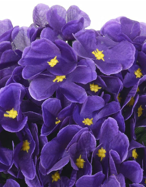 Încărcați imaginea în vizualizatorul Galerie, Ghirlande de flori artificiale, 3 buc., violet închis, 85 cm - Lando
