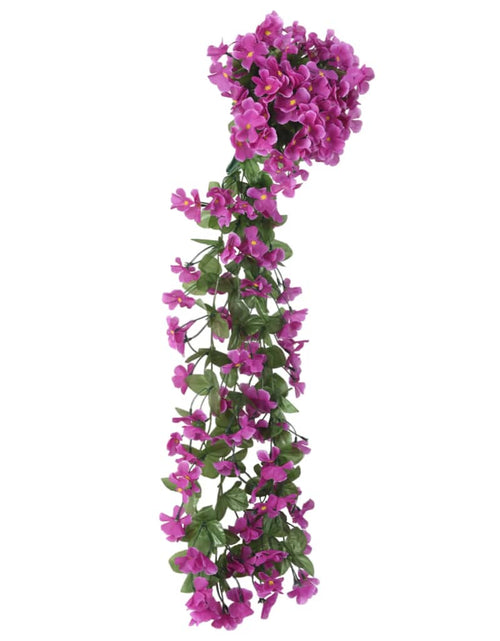 Загрузите изображение в средство просмотра галереи, Ghirlande de flori artificiale, 3 buc., violet deschis, 85 cm - Lando
