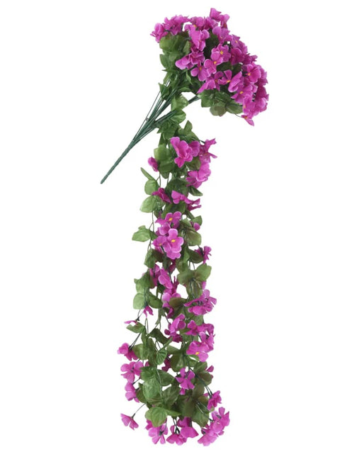 Încărcați imaginea în vizualizatorul Galerie, Ghirlande de flori artificiale, 3 buc., violet deschis, 85 cm - Lando

