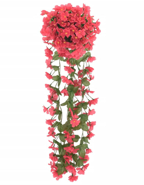 Загрузите изображение в средство просмотра галереи, Ghirlande de flori artificiale, 3 buc., roze, 85 cm - Lando
