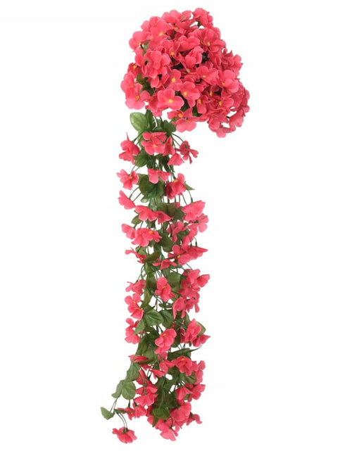 Încărcați imaginea în vizualizatorul Galerie, Ghirlande de flori artificiale, 3 buc., roze, 85 cm - Lando
