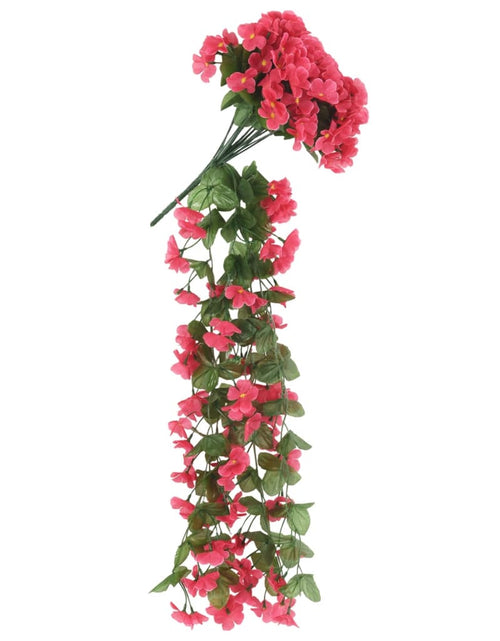 Încărcați imaginea în vizualizatorul Galerie, Ghirlande de flori artificiale, 3 buc., roze, 85 cm - Lando
