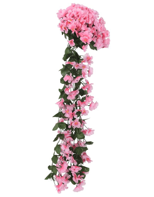 Загрузите изображение в средство просмотра галереи, Ghirlande de flori artificiale, 3 buc., roz, 85 cm - Lando
