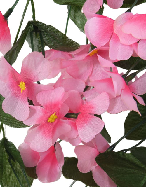 Încărcați imaginea în vizualizatorul Galerie, Ghirlande de flori artificiale, 3 buc., roz, 85 cm - Lando
