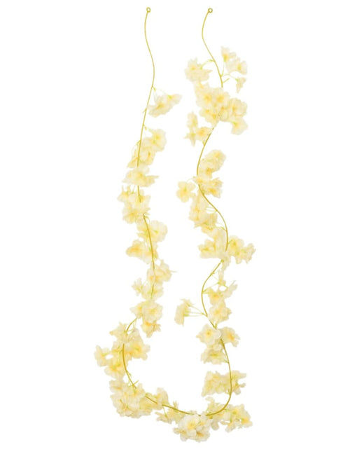 Загрузите изображение в средство просмотра галереи, Ghirlande de flori artificiale, 6 buc., șampanie, 180 cm - Lando
