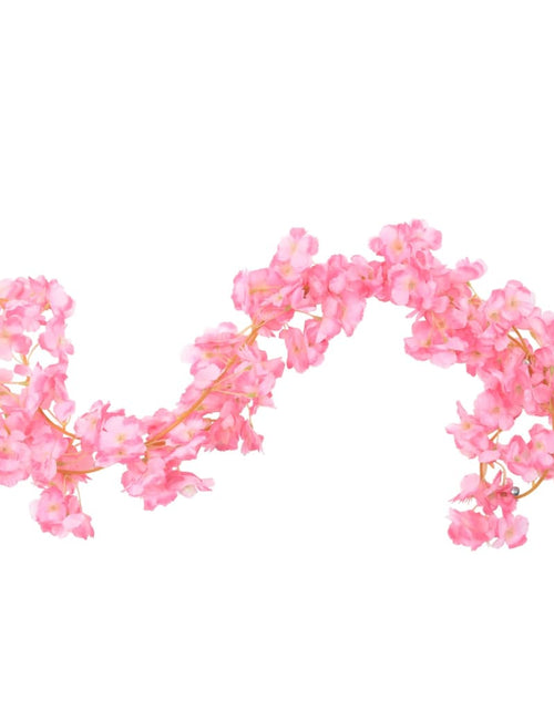 Încărcați imaginea în vizualizatorul Galerie, Ghirlande de flori artificiale, 6 buc., roz închis, 180 cm - Lando
