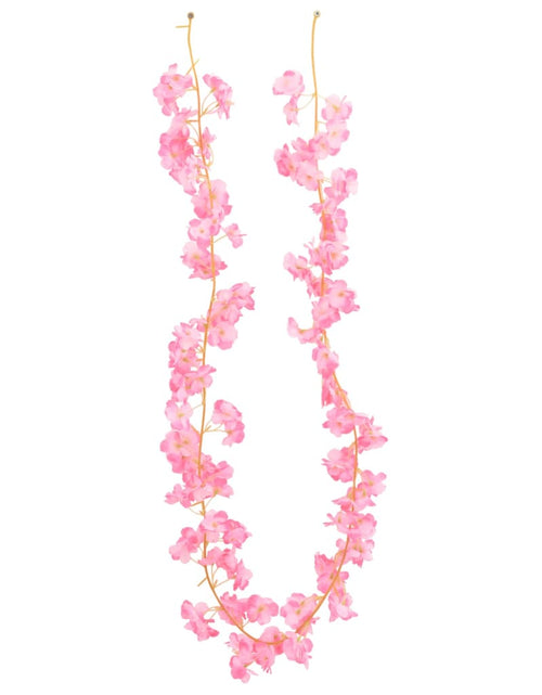 Загрузите изображение в средство просмотра галереи, Ghirlande de flori artificiale, 6 buc., roz închis, 180 cm - Lando
