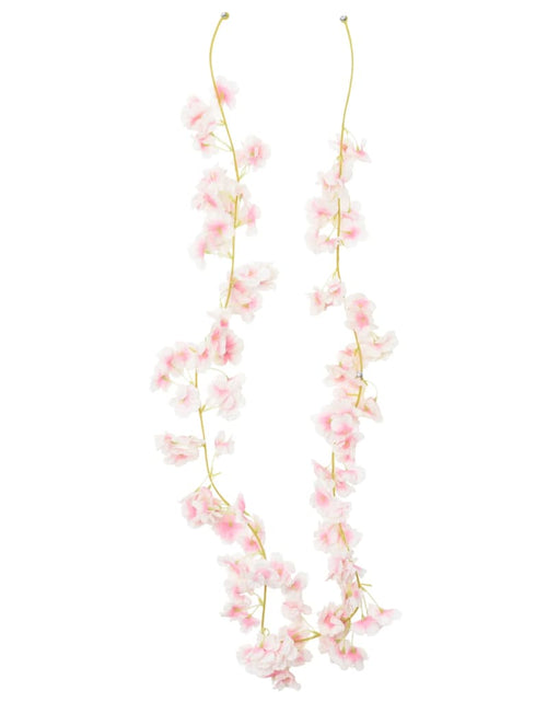 Загрузите изображение в средство просмотра галереи, Ghirlande de flori artificiale, 6 buc., roz deschis, 180 cm - Lando
