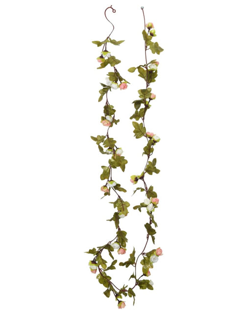 Încărcați imaginea în vizualizatorul Galerie, Ghirlande de flori artificiale, 6 buc., șampanie, 215 cm - Lando
