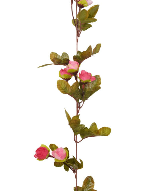 Încărcați imaginea în vizualizatorul Galerie, Ghirlande de flori artificiale, 6 buc., roze, 215 cm - Lando
