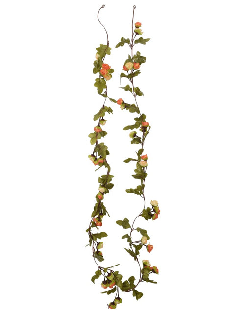 Загрузите изображение в средство просмотра галереи, Ghirlande de flori artificiale 6 buc. roșu apus de soare 215 cm - Lando
