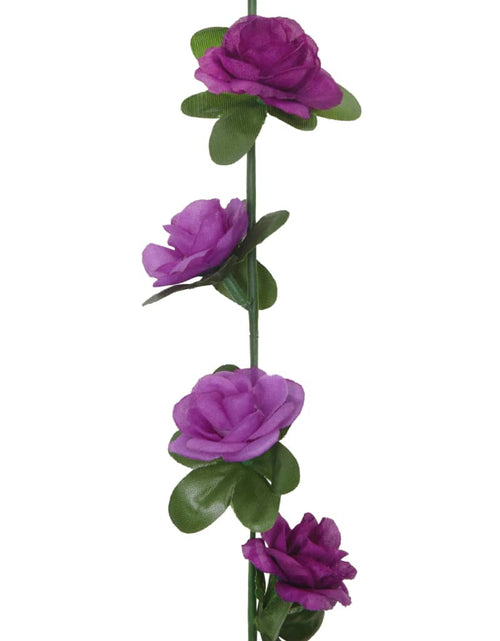 Загрузите изображение в средство просмотра галереи, Ghirlande de flori artificiale, 6 buc., violet deschis, 240 cm - Lando

