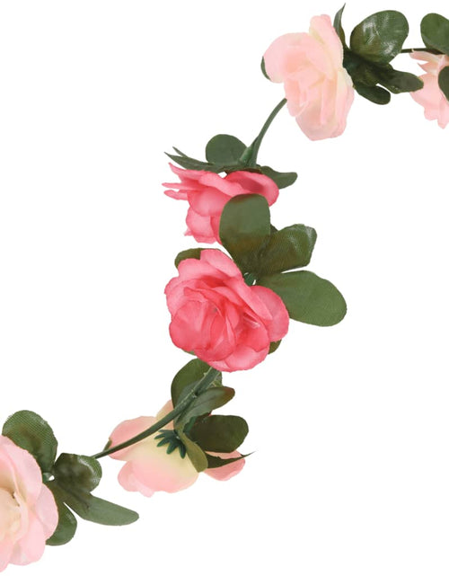 Încărcați imaginea în vizualizatorul Galerie, Ghirlande de flori artificiale, 6 buc., roze, 240 cm - Lando
