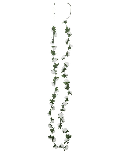 Загрузите изображение в средство просмотра галереи, Ghirlande de flori artificiale, 6 buc., alb, 240 cm - Lando
