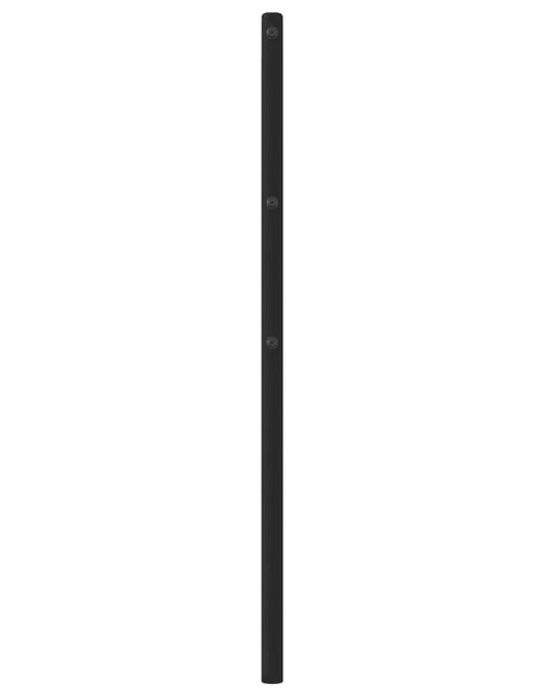 Загрузите изображение в средство просмотра галереи, Tăblie de pat metalică, negru, 160 cm - Lando
