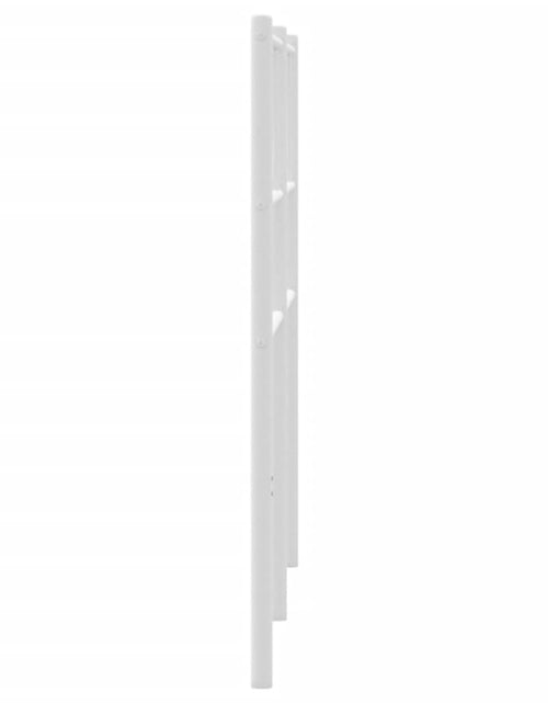 Загрузите изображение в средство просмотра галереи, Tăblie de pat metalică, alb, 160 cm - Lando
