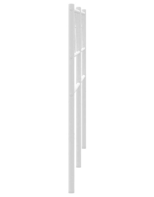 Încărcați imaginea în vizualizatorul Galerie, Tăblie de pat metalică, alb, 200 cm - Lando
