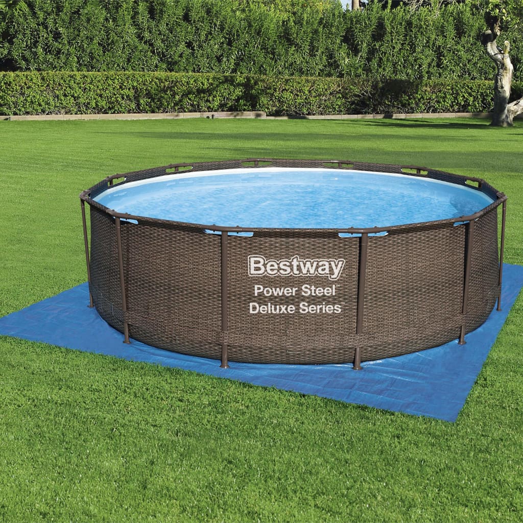 Bestway Pânză de sol pentru piscină Flowclear, 396 x 396 cm Lando - Lando
