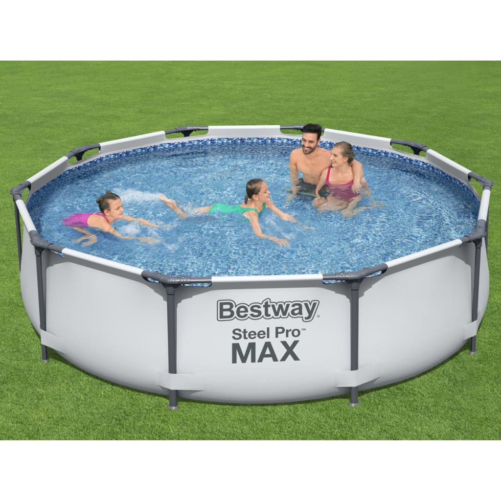 Bestway Set de piscină Steel Pro MAX, 305 x 76 cm Lando - Lando