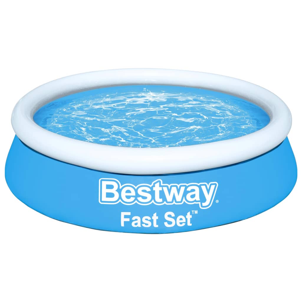 Bestway Piscina gonflabilă Fast Set, albastru, 183x51 cm, rotundă Lando - Lando