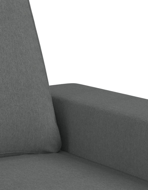 Încărcați imaginea în vizualizatorul Galerie, Set de canapele, 2 piese, gri închis, material textil - Lando
