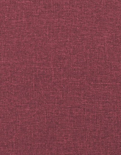 Încărcați imaginea în vizualizatorul Galerie, Set canapea cu perne, 2 piese, roșu vin, material textil - Lando
