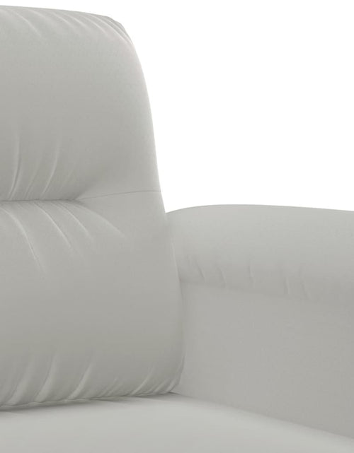 Încărcați imaginea în vizualizatorul Galerie, Set de canapele cu perne, 2 piese, gri deschis, microfibră - Lando
