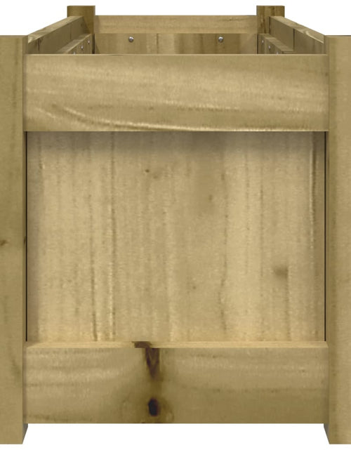 Încărcați imaginea în vizualizatorul Galerie, Jardinieră de grădină, 90x31x31 cm, lemn de pin impregnat - Lando
