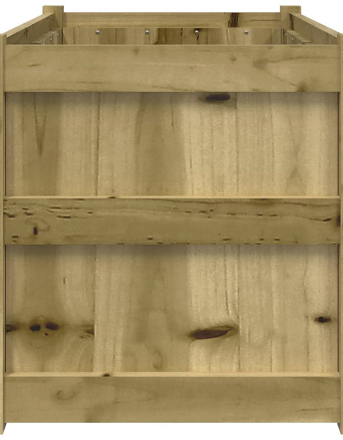 Încărcați imaginea în vizualizatorul Galerie, Jardinieră de grădină, 90x50x50 cm, lemn de pin impregnat - Lando
