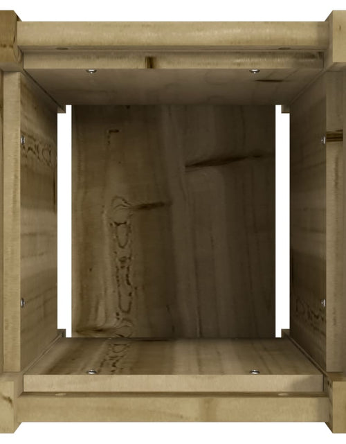 Загрузите изображение в средство просмотра галереи, Jardinieră de grădină, 31x31x31 cm, lemn de pin impregnat - Lando
