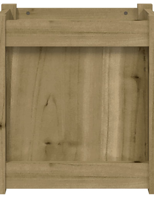Загрузите изображение в средство просмотра галереи, Jardinieră de grădină, 40x40x40 cm, lemn de pin tratat - Lando
