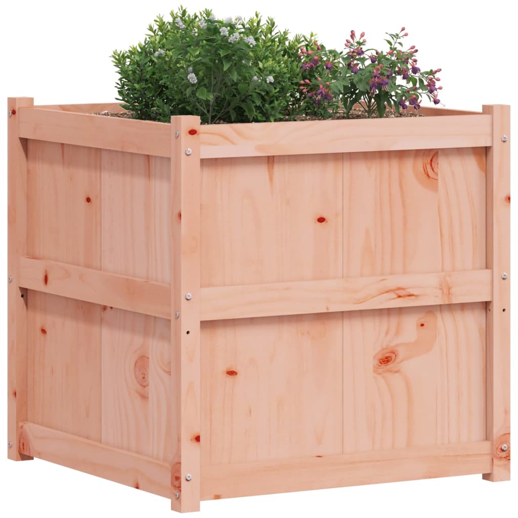 Jardinieră de grădină, 70x70x70 cm, lemn masiv douglas - Lando