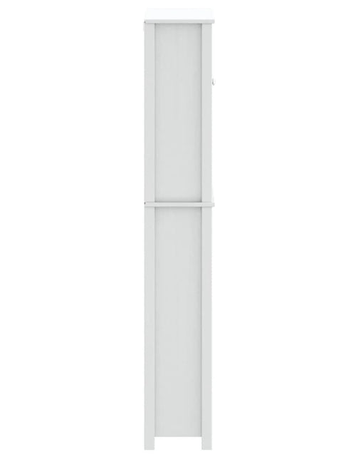 Загрузите изображение в средство просмотра галереи, Dulap mașină de spălat „BERG” alb 76x27x164,5 cm lemn masiv - Lando

