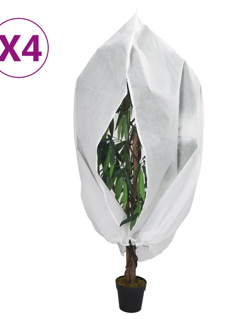 Загрузите изображение в средство просмотра галереи, Huse pentru plante fleece cu fermoar 4 buc. 70 g/m² 1,2x1,8 m Lando - Lando
