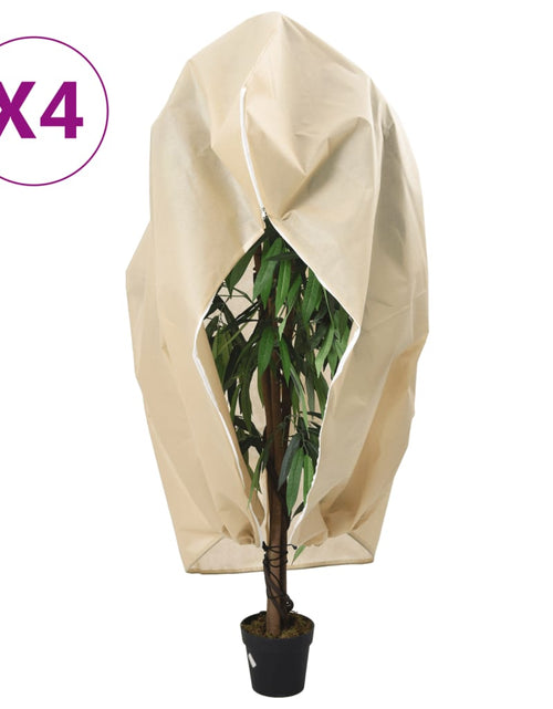 Загрузите изображение в средство просмотра галереи, Protecție de fleece plante cu fermoar 4 buc 70 g/m² 3,14x2,5 m Lando - Lando
