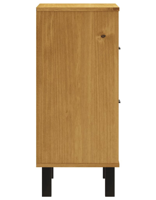 Загрузите изображение в средство просмотра галереи, Noptieră FLAM, 40x35x80 cm, lemn masiv de pin - Lando
