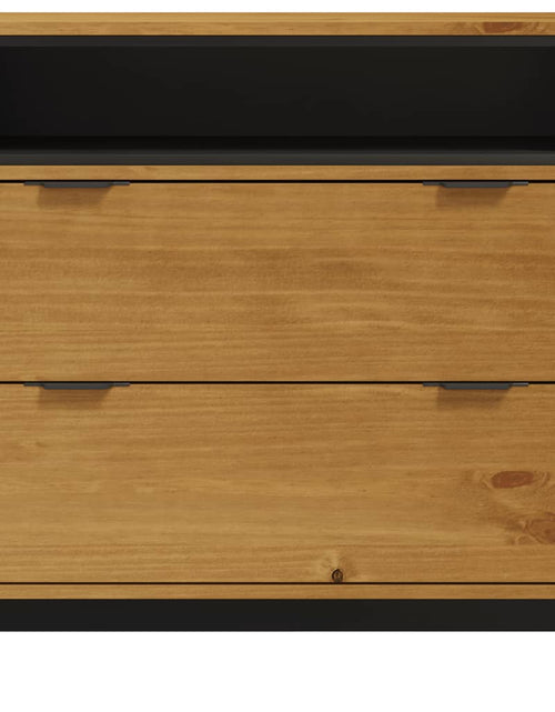 Încărcați imaginea în vizualizatorul Galerie, Dulap cu sertar „FLAM”, 80x40x80 cm, lemn masiv de pin - Lando

