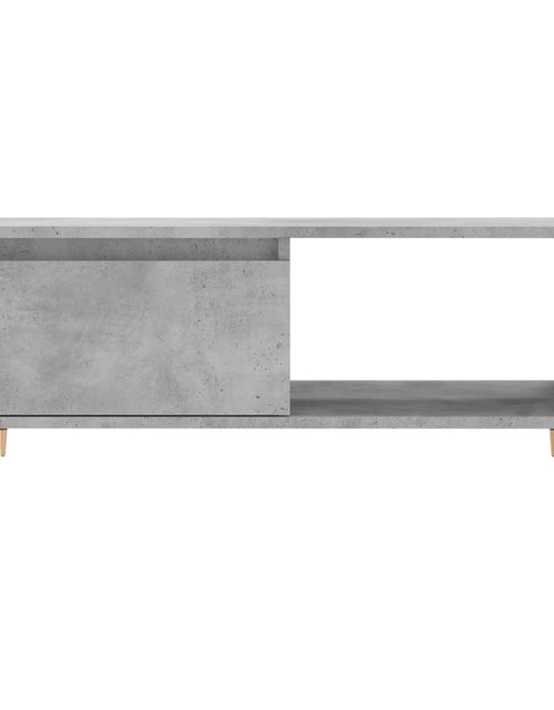 Încărcați imaginea în vizualizatorul Galerie, Măsuță de cafea, gri beton, 90x50x36,5 cm, lemn compozit Lando - Lando
