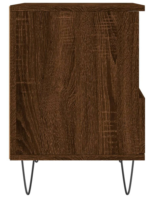 Загрузите изображение в средство просмотра галереи, Noptieră, stejar maro, 40x35x50 cm, lemn compozit - Lando
