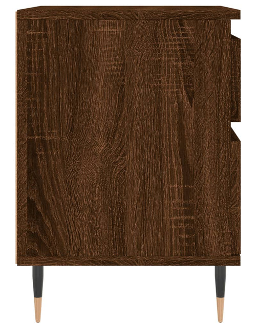 Încărcați imaginea în vizualizatorul Galerie, Noptiere, 2 buc., stejar maro, 40x35x50 cm, lemn compozit - Lando

