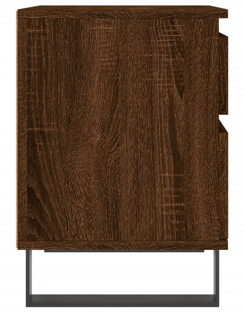 Încărcați imaginea în vizualizatorul Galerie, Noptieră, stejar maro, 40x35x50 cm, lemn compozit - Lando

