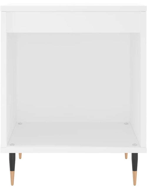 Загрузите изображение в средство просмотра галереи, Noptiere, 2 buc., alb, 40x35x50 cm, lemn compozit - Lando
