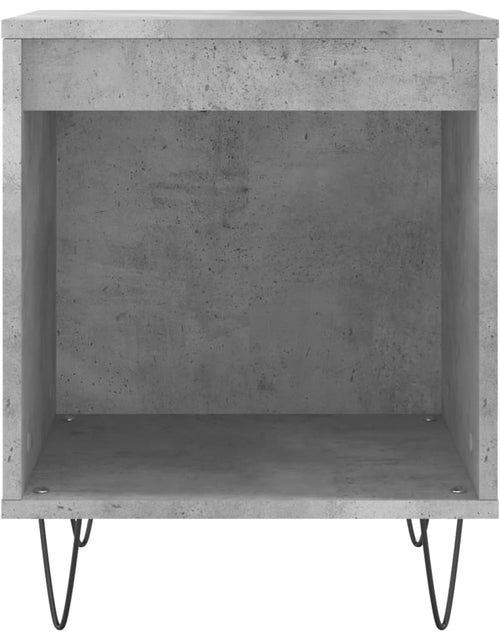 Загрузите изображение в средство просмотра галереи, Noptieră, gri beton, 40x35x50 cm, lemn compozit - Lando
