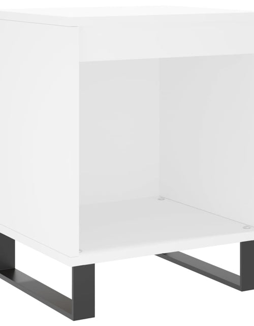 Загрузите изображение в средство просмотра галереи, Noptiere, 2 buc., alb, 40x35x50 cm, lemn compozit - Lando
