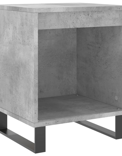 Загрузите изображение в средство просмотра галереи, Noptiere, 2 buc., gri beton, 40x35x50 cm, lemn compozit - Lando
