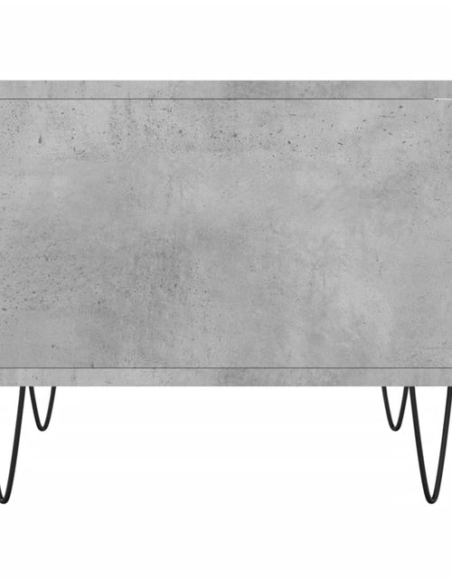 Încărcați imaginea în vizualizatorul Galerie, Măsuță de cafea, gri beton, 50x46x35 cm, lemn prelucrat Lando - Lando
