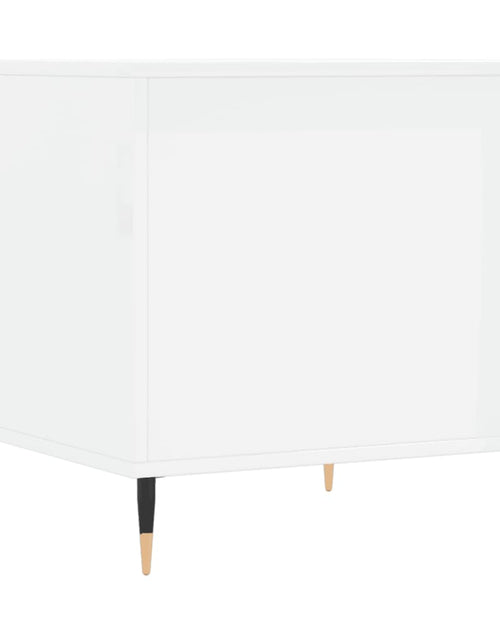 Încărcați imaginea în vizualizatorul Galerie, Mese de cafea 2 buc. alb extralucios 50x46x50 cm lemn compozit Lando - Lando
