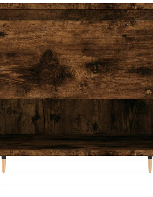 Încărcați imaginea în vizualizatorul Galerie, Măsuță de cafea, stejar fumuriu, 50x46x50 cm, lemn prelucrat Lando - Lando
